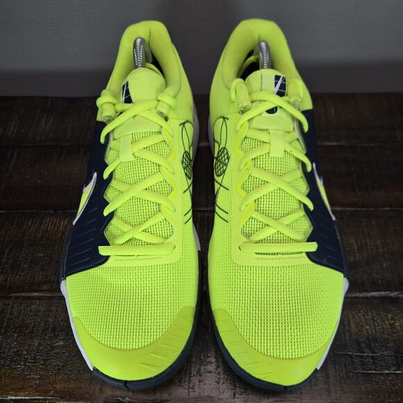 NEW Nike Zoom Challenge Mens Size 10 Pickleball Shoes Volt Green FQ4154-700 - Picture 2 of 12